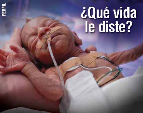 Uruguay 2008 ETS baby - premature childbirth, low birthweight, other problems